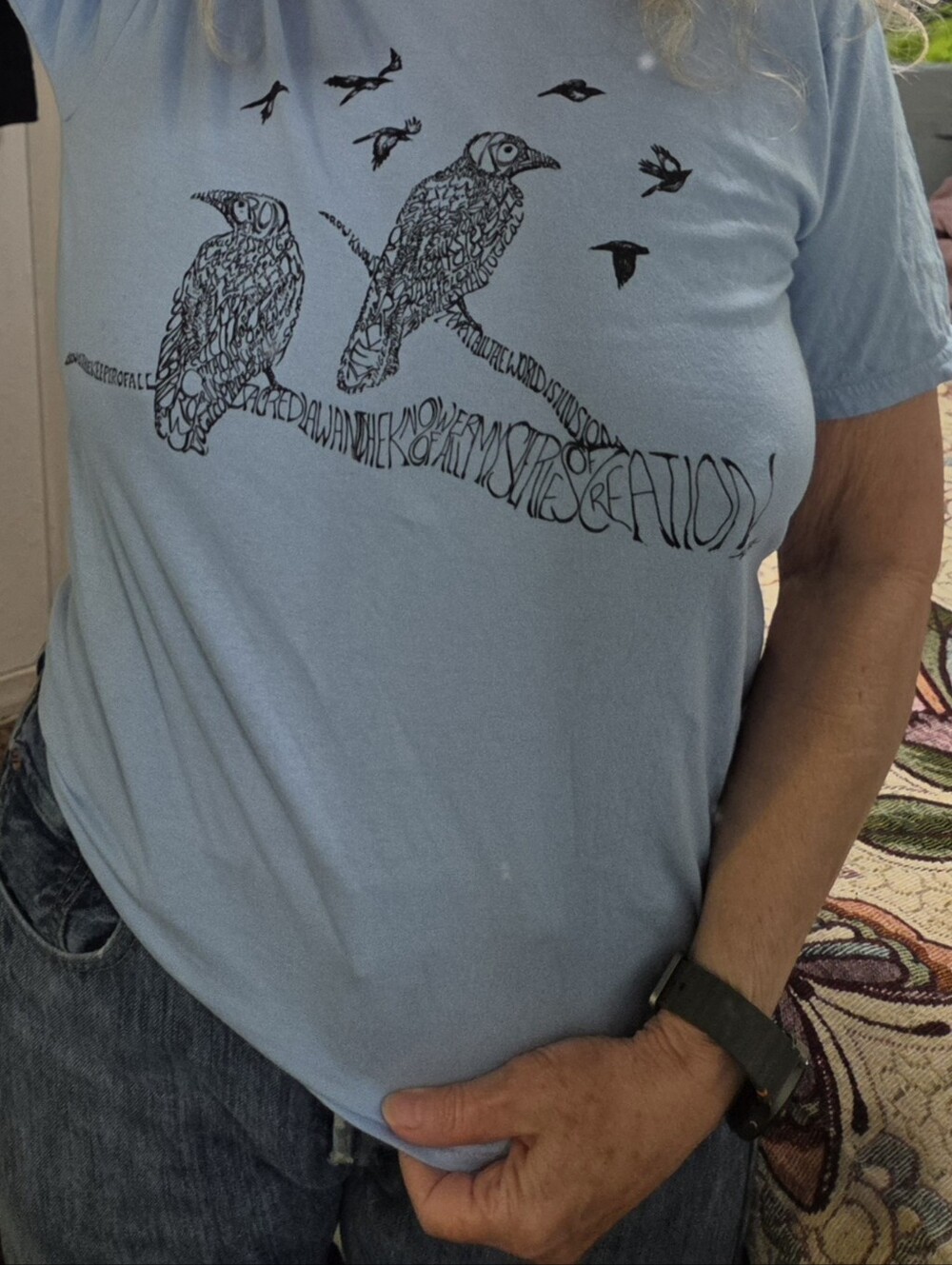 Crow Lover's Graphic T-Shirt